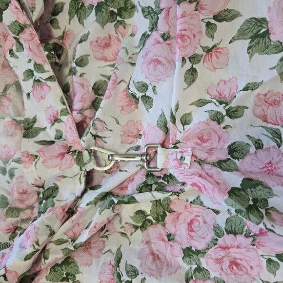 Dauphinette Hitched Cashin Inspired Hitched maxi skirt Pink Floral Coquette - Picture 9 of 12